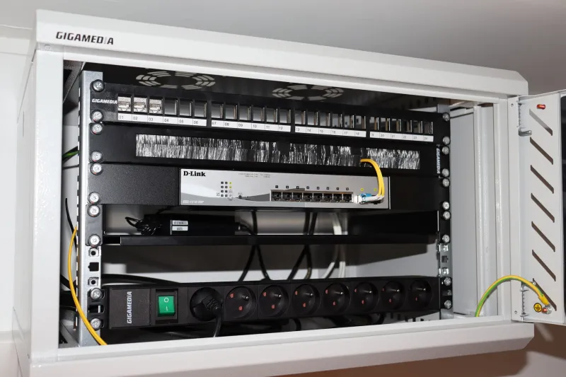 Photo baie informatique